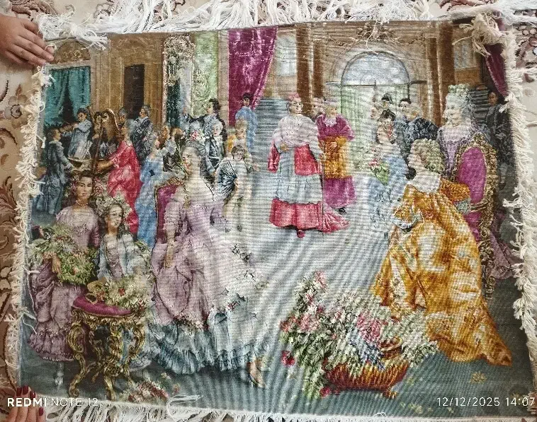 تابلو فرش دستباف نو|تابلو فرش|ورامین, ورامین|دیوار