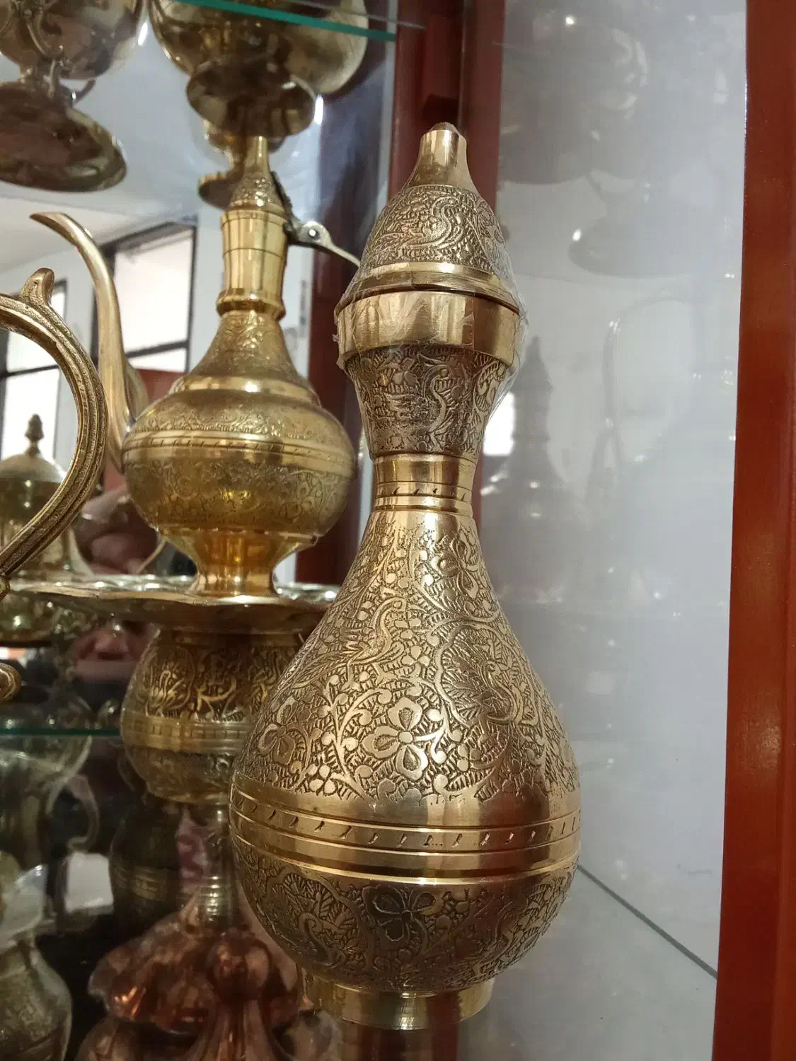 بطری برنز و کالسکه برنز وارداتی|صنایع دستی و سایر لوازم تزئینی|ملایر, |دیوار