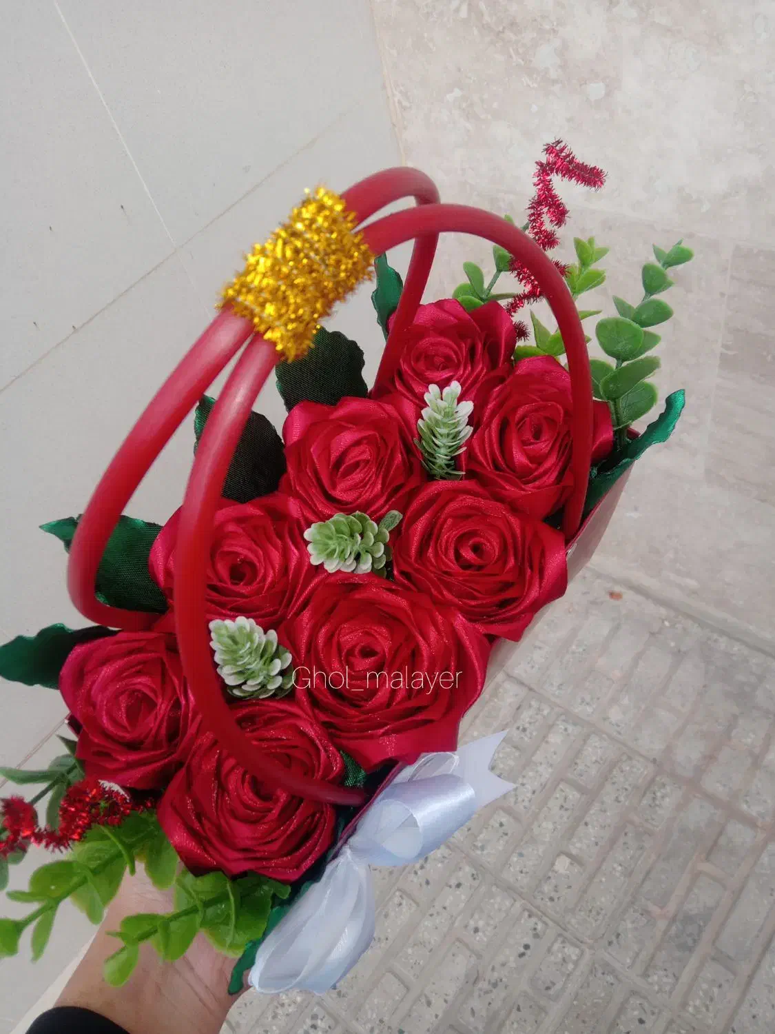 چند عدد باکس گل آماده ارسال|گل مصنوعی|ملایر, |دیوار