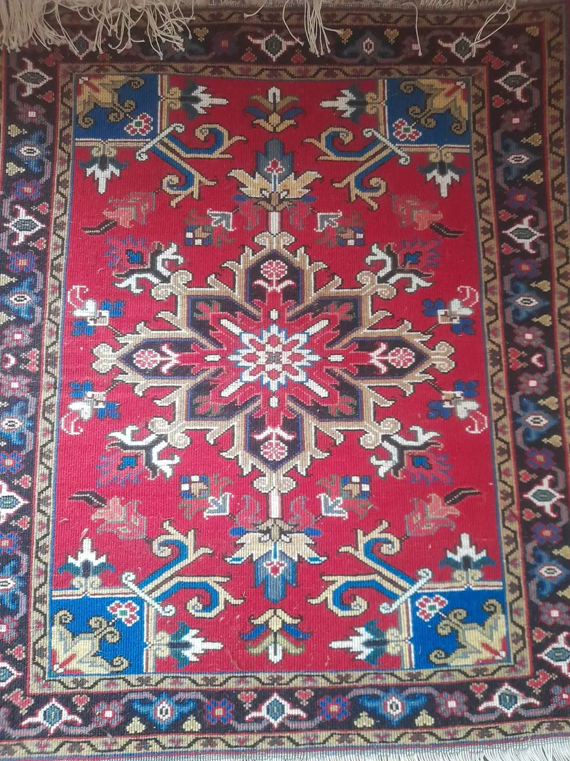 فرش نیم متری هریس|فرش|باسمنج, |دیوار