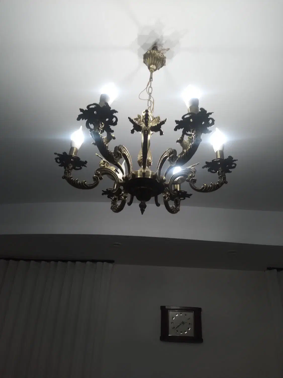 لوستر|لوستر و چراغ آویز|تهران, وردآورد|دیوار