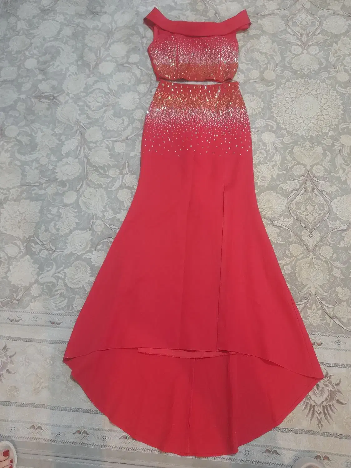 لباس مجلسی کرپ امریکایی نو بسیارشیک ومرتب|لباس|کوهسار (البرز), |دیوار