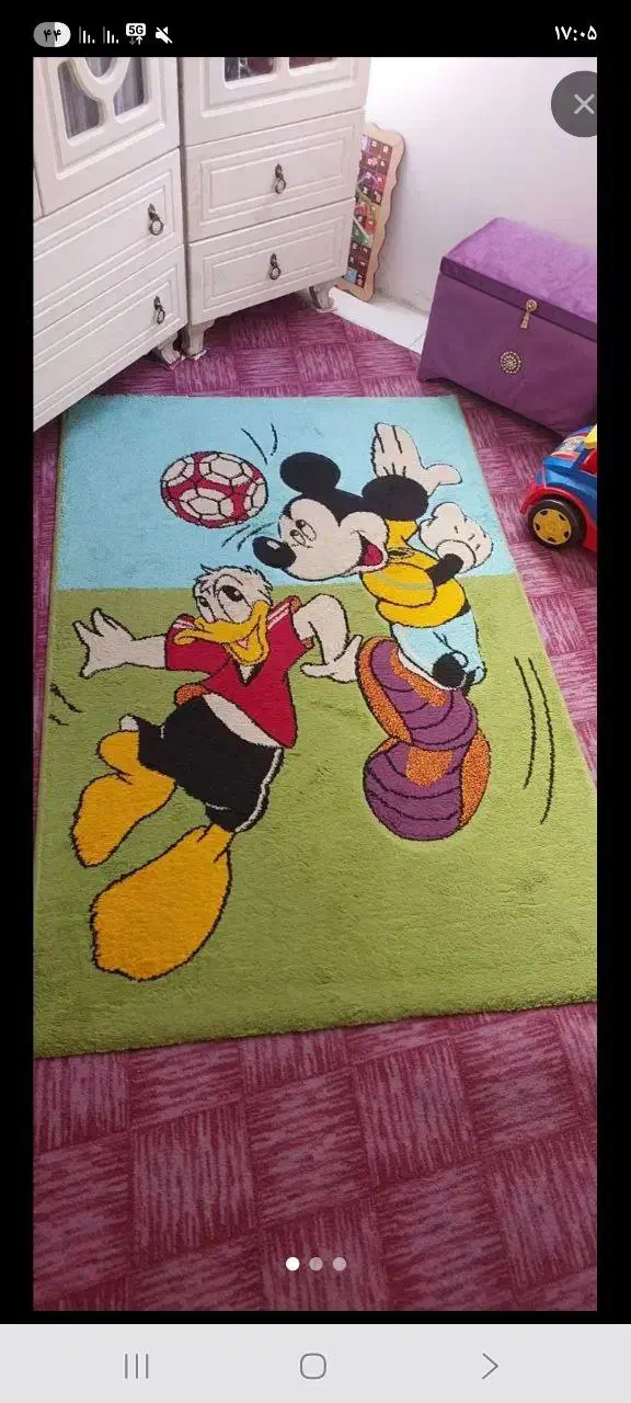 فرش کودک|فرش|مشهد, موسوی قوچانی|دیوار