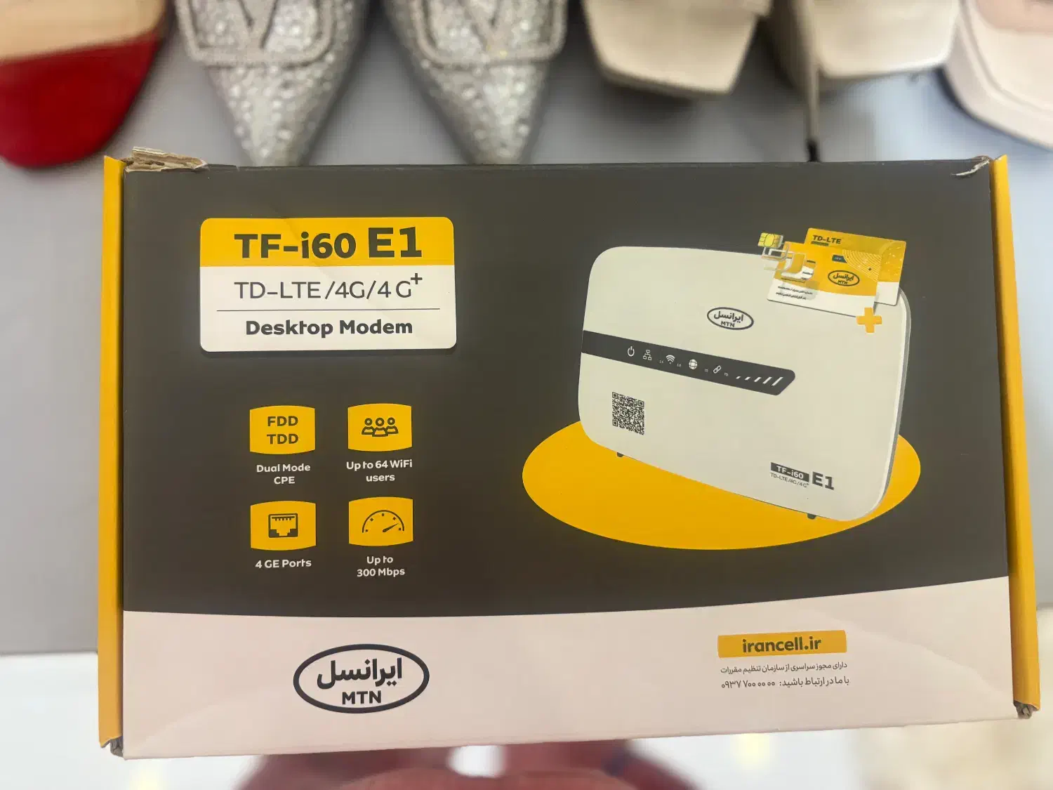 مودم ایرانسل پرسرعت درحد نو|مودم و تجهیزات شبکه|اندیشه, شهرک المهدی|دیوار