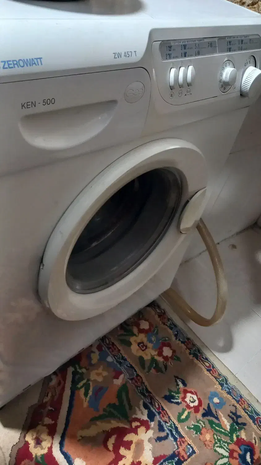 دو عدد لباسشویی زیروات و آبسال|ماشین لباسشویی و خشککن لباس|کرمانشاه, |دیوار