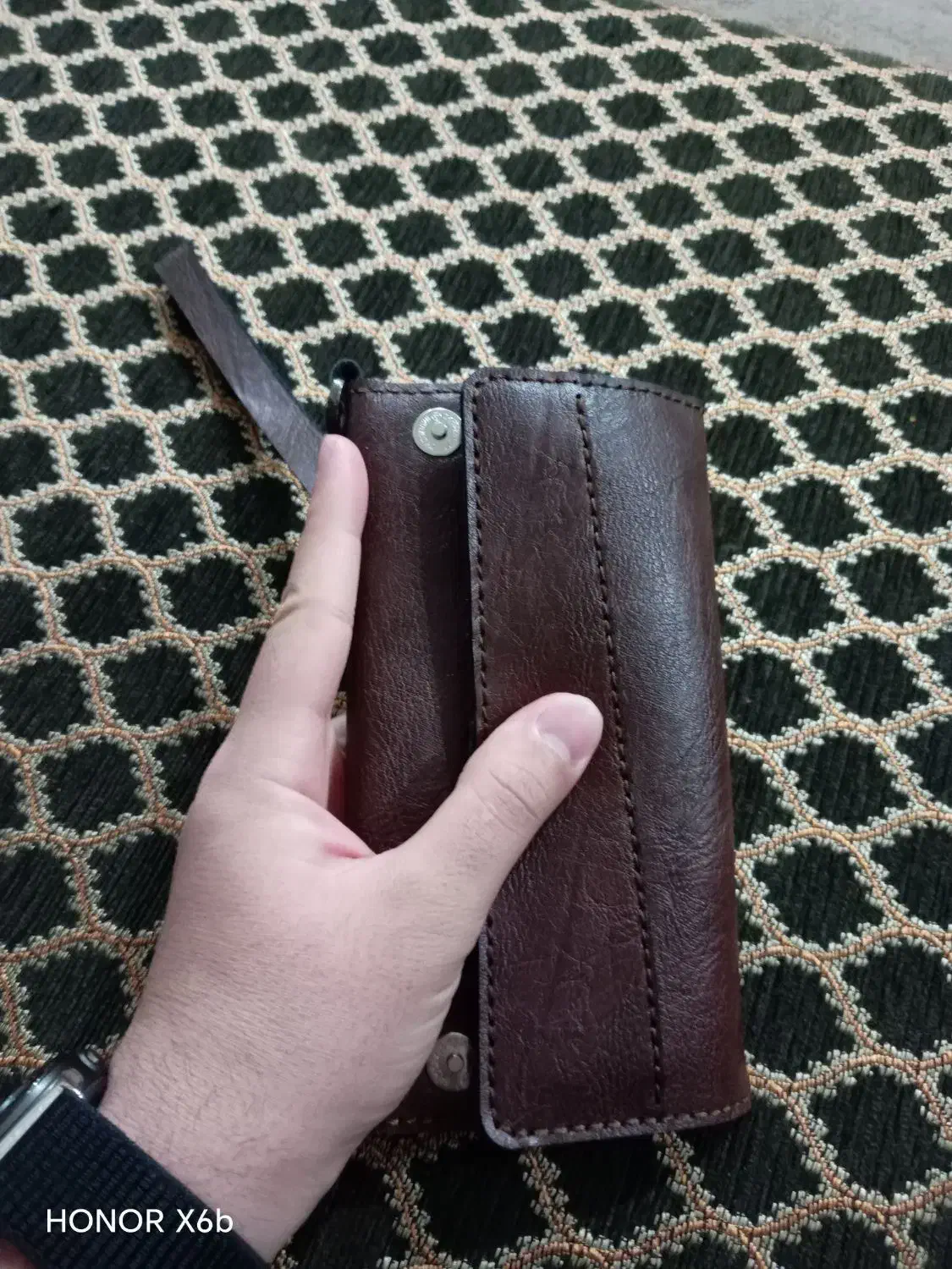 کیف پول چرم دست دوز|کیف، کفش، کمربند|قم, چهار مردان|دیوار