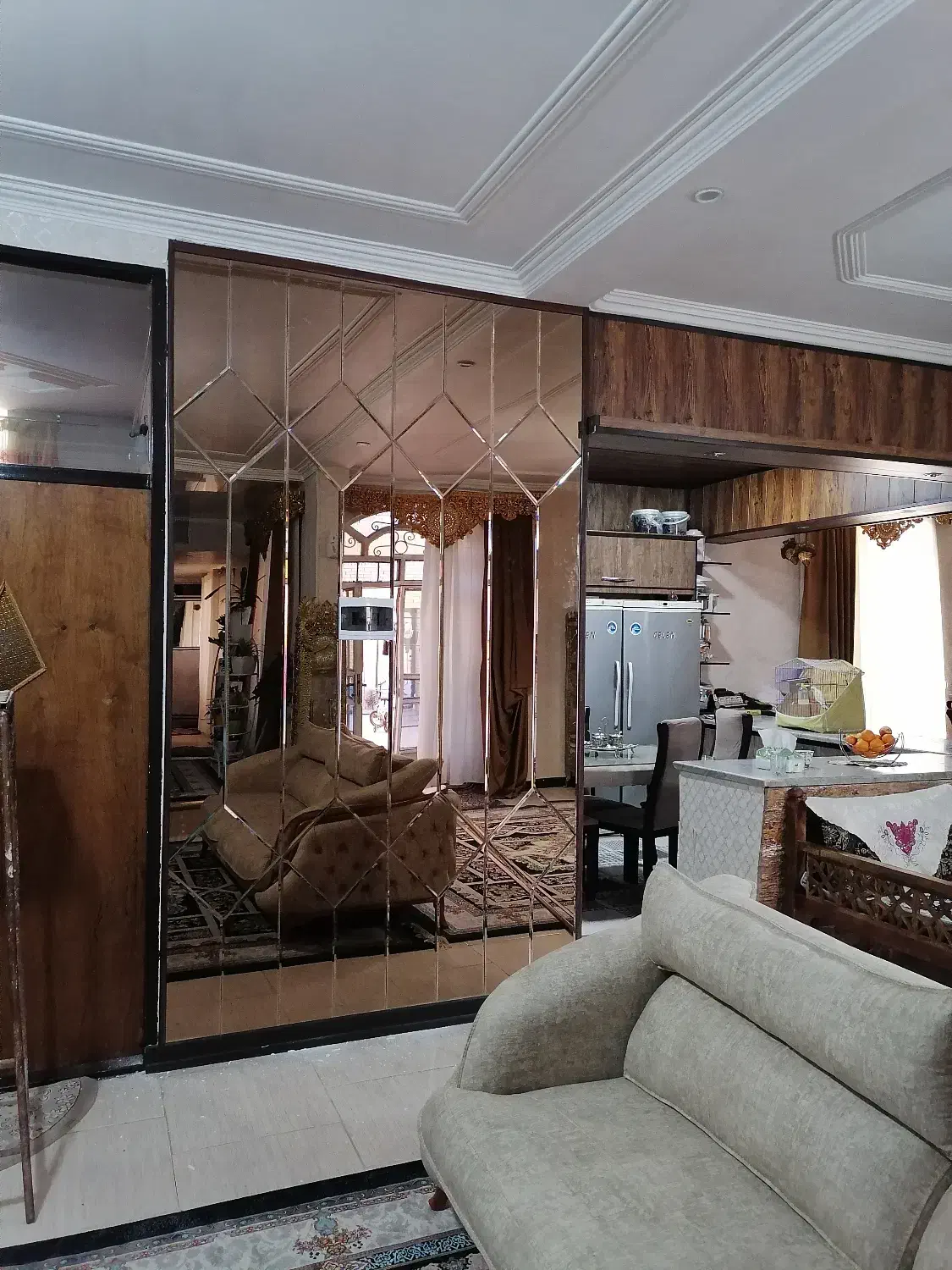 اجرای (دیوار TV) و کاغذ دیواری ، کناف|مصالح و تجهیزات ساختمان|بم, |دیوار