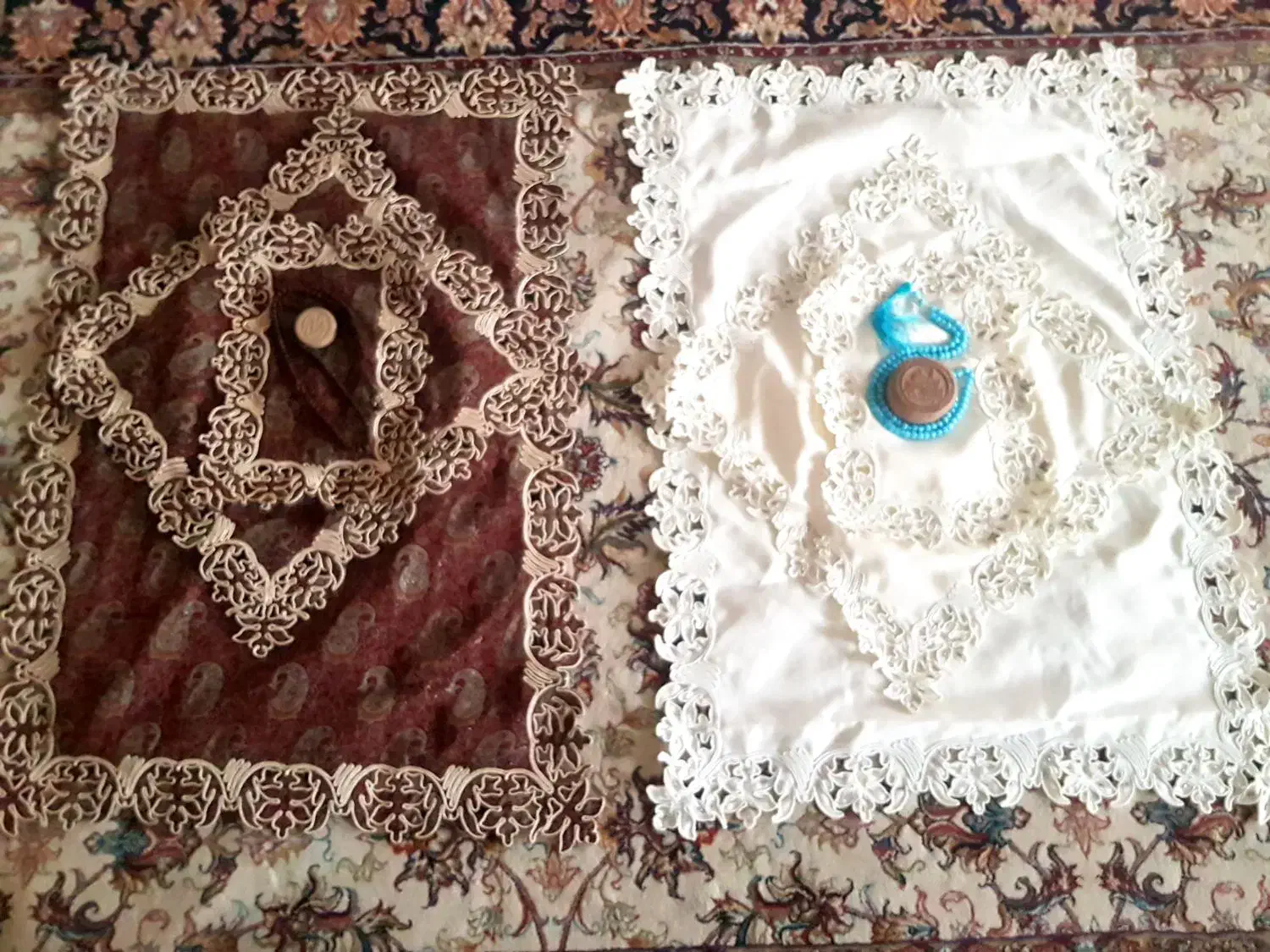 جانماز عروس و داماد،سجاده،چادرنماز و مشکی|لباس|قزوین, |دیوار