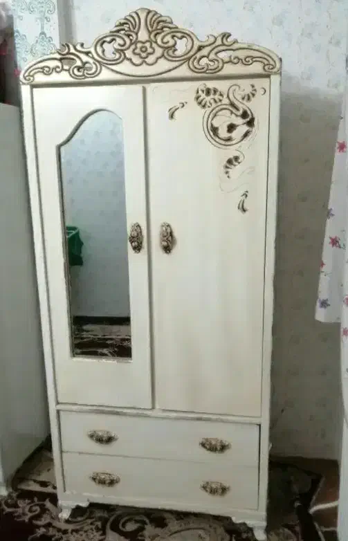 کمدآینه دارسالم وتمیز|جاکفشی، کمد، دراور|گلبهار, شهر جدید گلبهار|دیوار