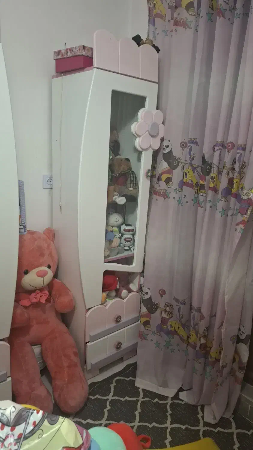 تخت و کمد کودک نوجوان شو|تخت و سرویس خواب|بهارستان, |دیوار