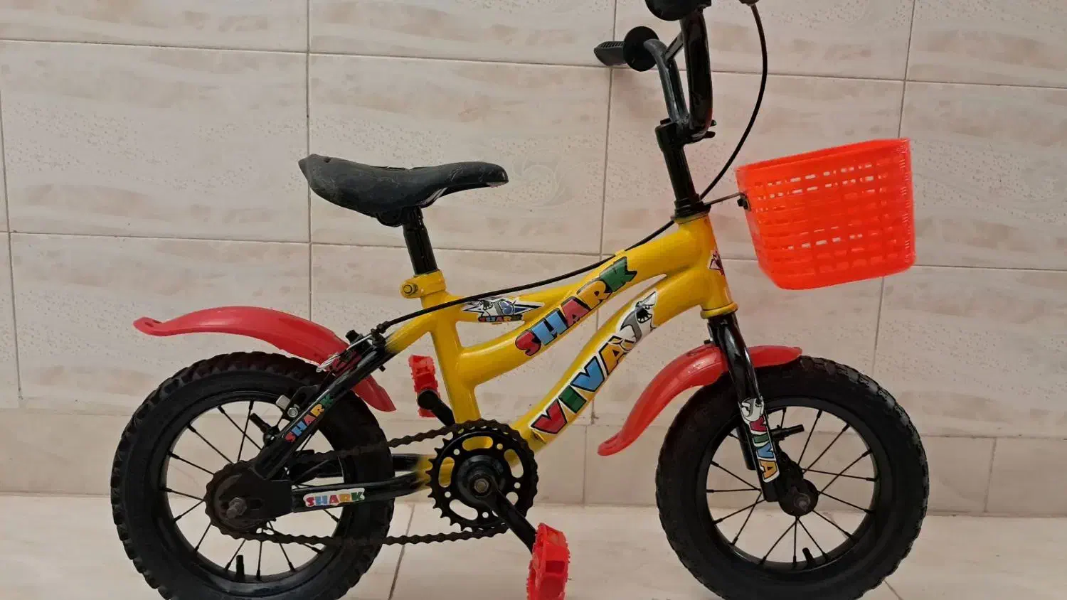 دوچرخه ۱۲ زرد|اسباببازی بچه|اردبیل, |دیوار