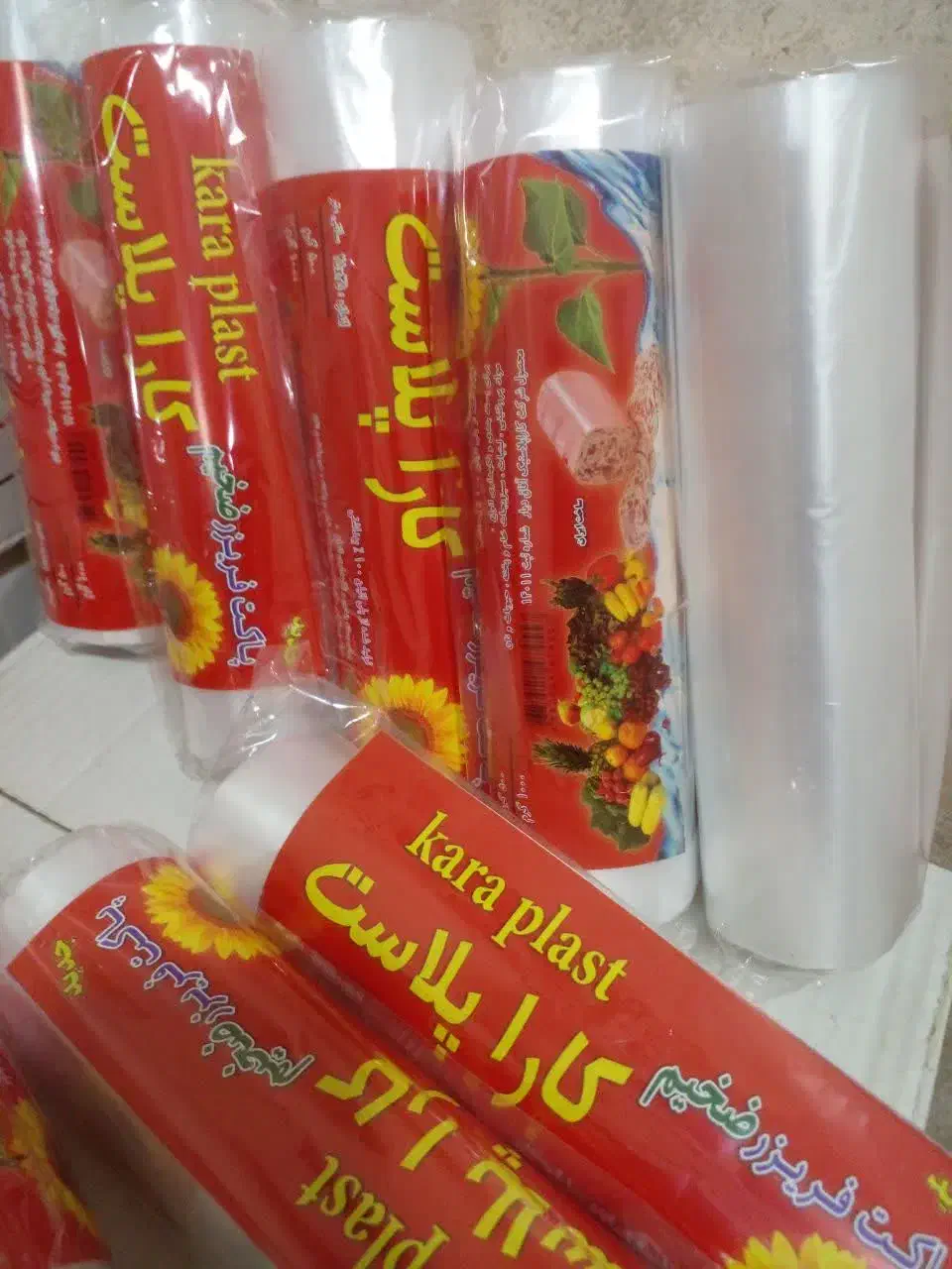 کیسه فریزر رولی ضخیم|ظروف نگهدارنده، پلاستیکی، یک‌بارمصرف|قم, ولیعصر|دیوار