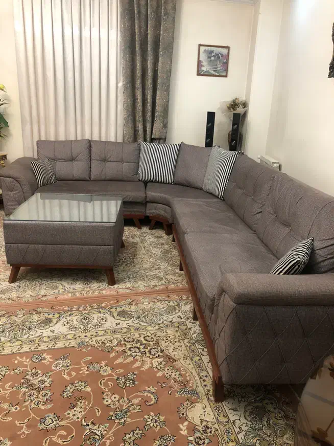 مبل ال راحتی|مبلمان خانگی و میز عسلی|تهران, منیریه|دیوار