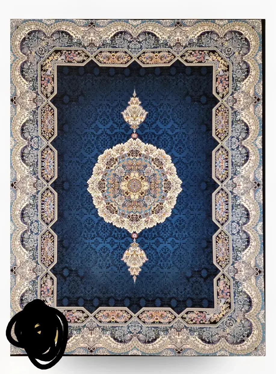 فرش ابی رنگ ۱۲ متری|فرش|شیراز, سلطان آباد|دیوار