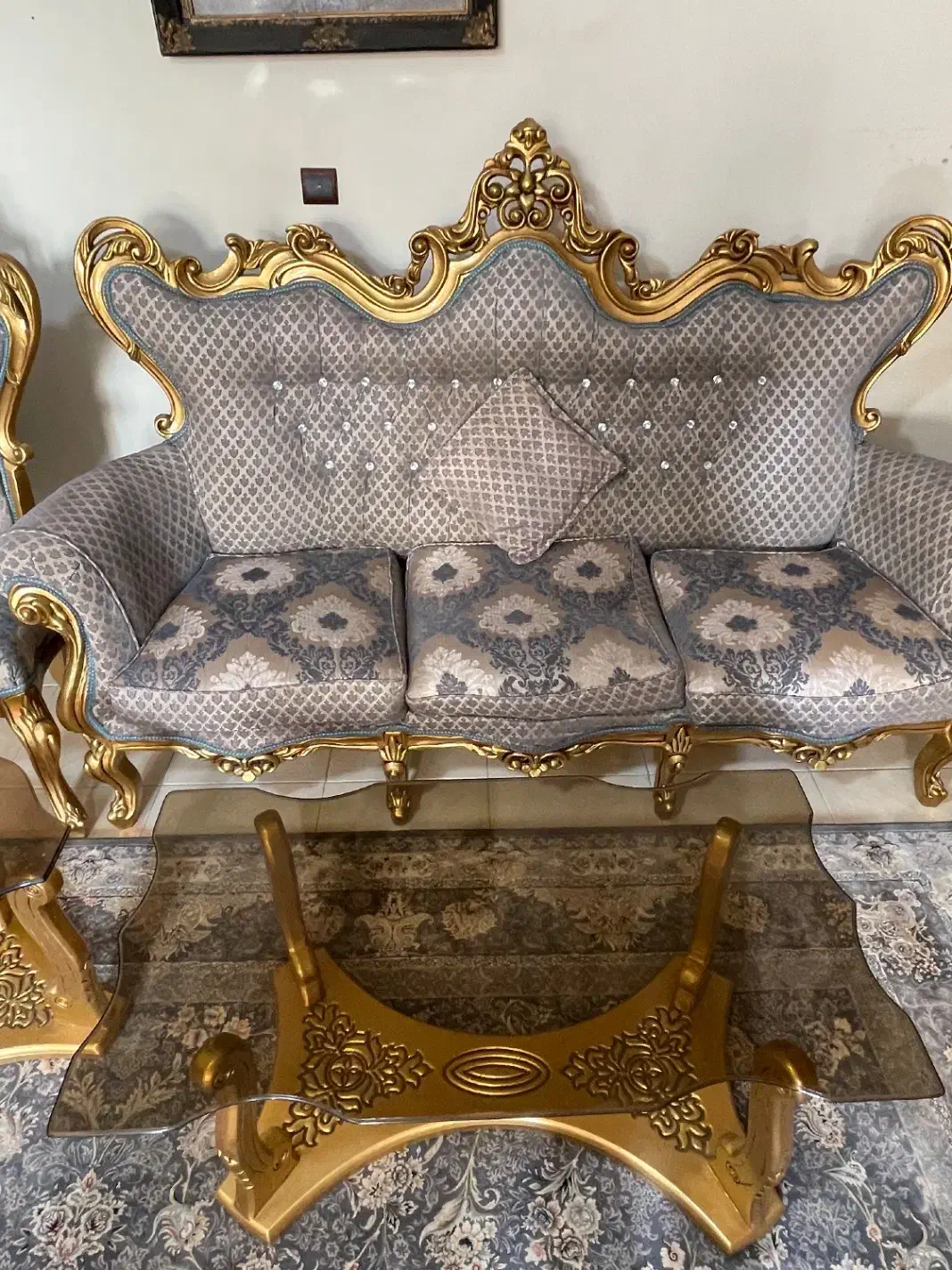 مبل استیل چوب راش|مبلمان خانگی و میز عسلی|شهریار, شهرک شاهد|دیوار