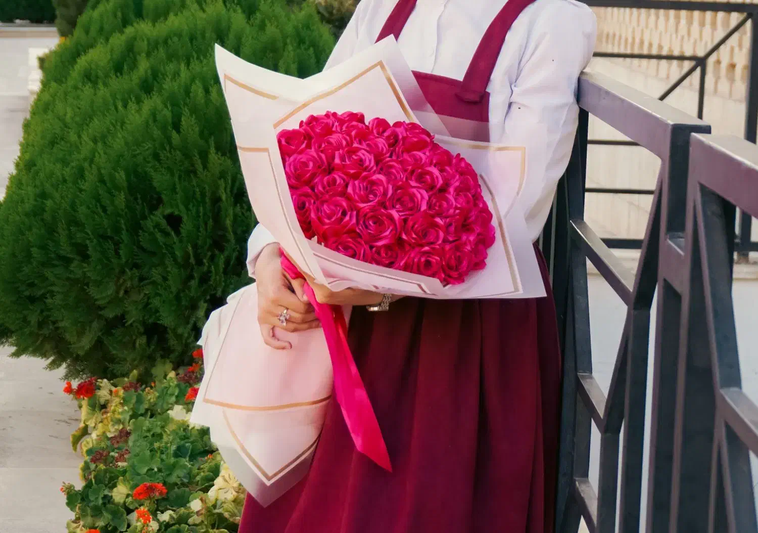 دسته گل ربانی نصف قیمت|گل مصنوعی|رفسنجان, |دیوار