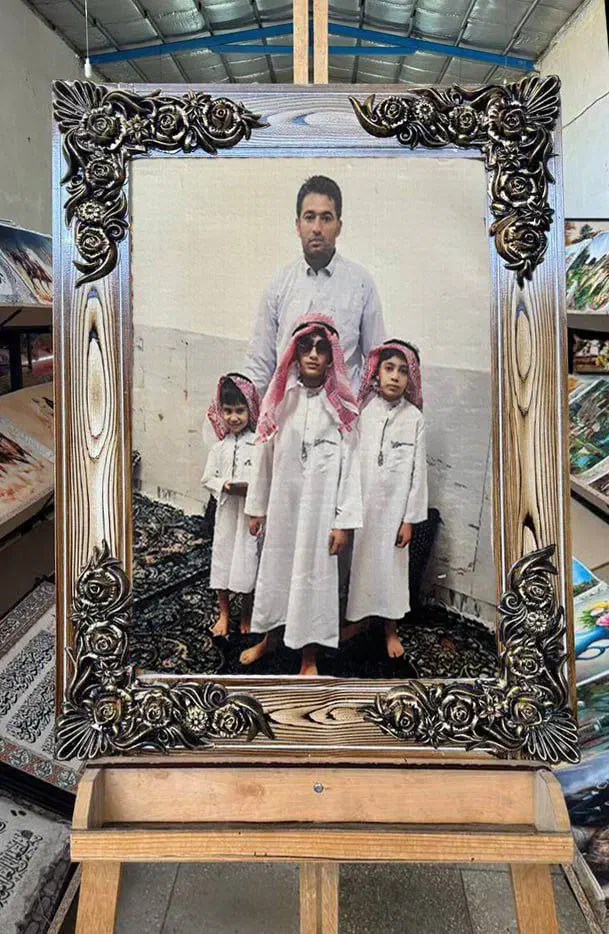 تابلو فرش چهره|تابلو فرش|خوی, |دیوار