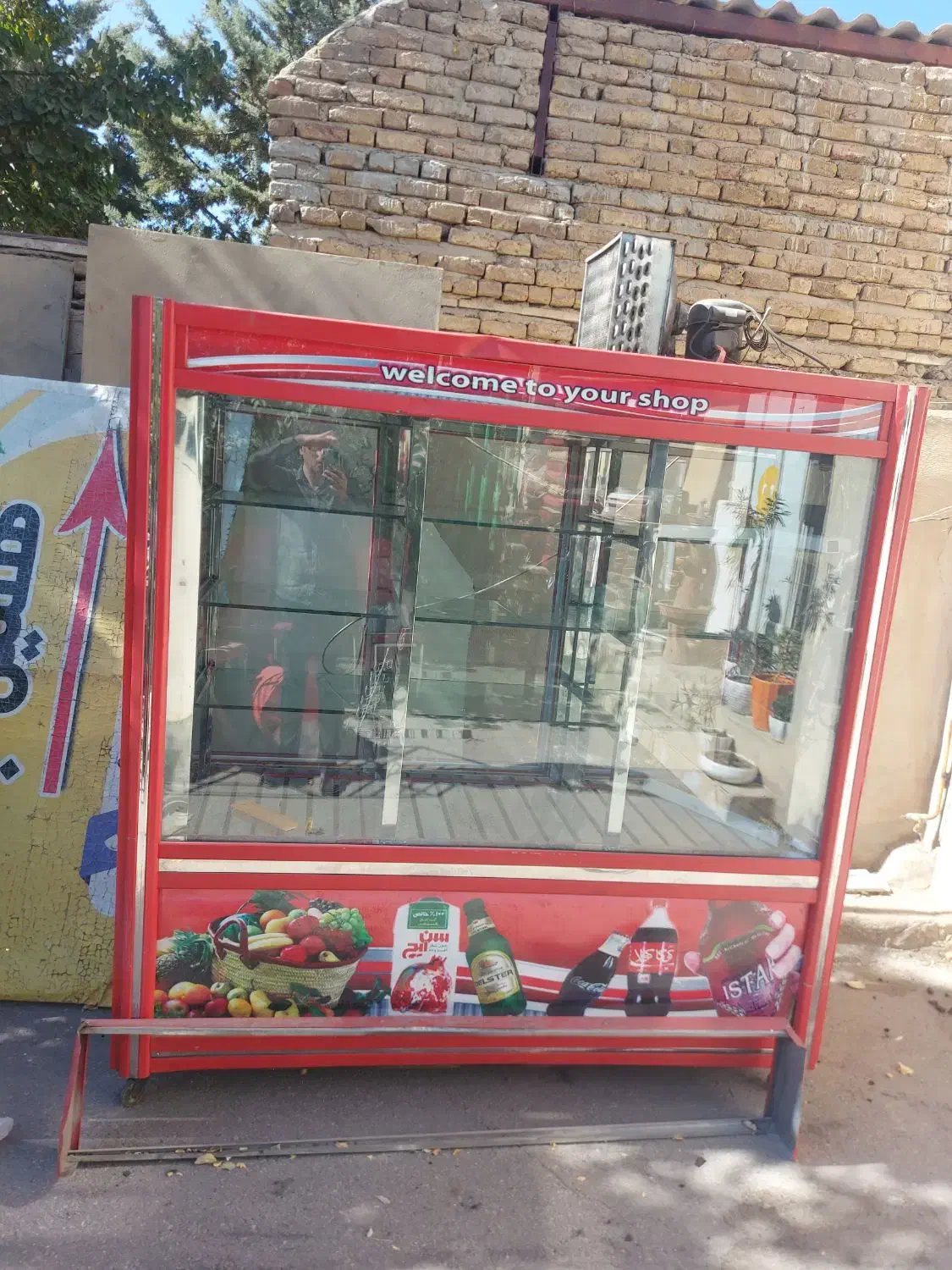 یخچال ایستاده دو بر شیشه کبابی فروشگاهی|فروشگاه و مغازه|قروه, |دیوار