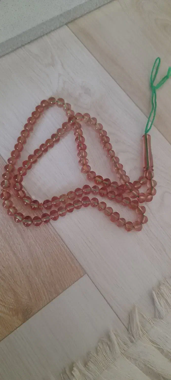 تسبیح سندلوس اصل دو رنگ|جواهرات|خمین, |دیوار