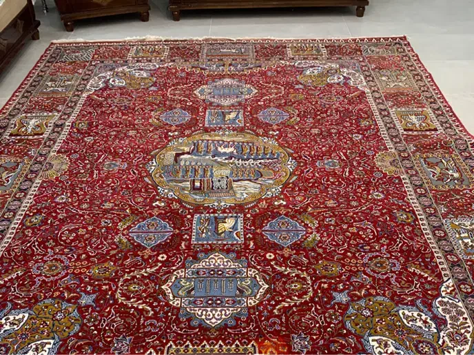 فرش ماشینی|فرش|مبارکه, |دیوار