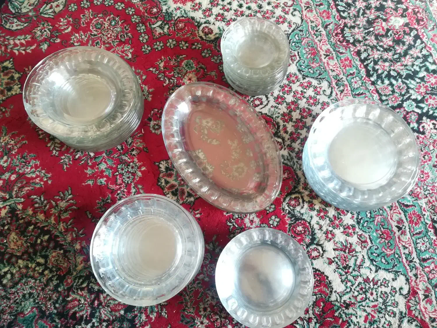 ظروف انگشتی 12 نفره|ظروف سرو و پذیرایی|یزد, |دیوار