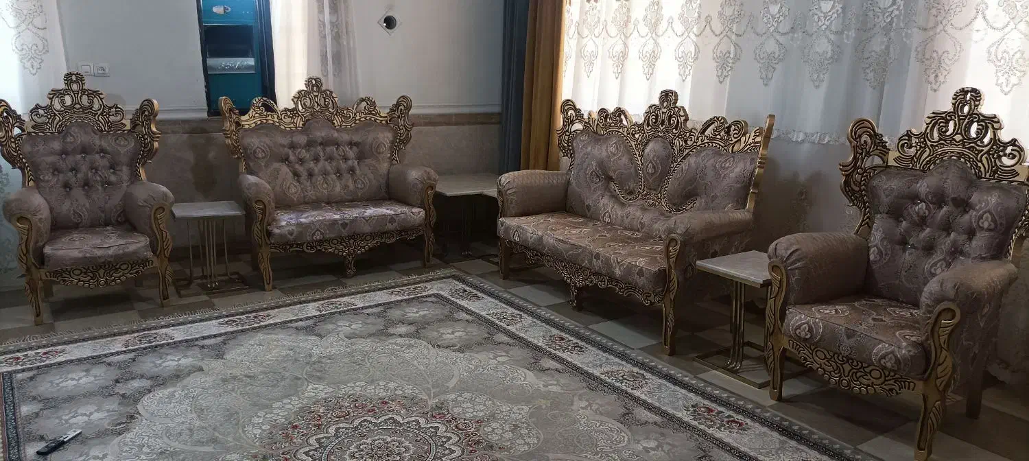 مبل سلطنتی|مبلمان خانگی و میز عسلی|همدان, |دیوار