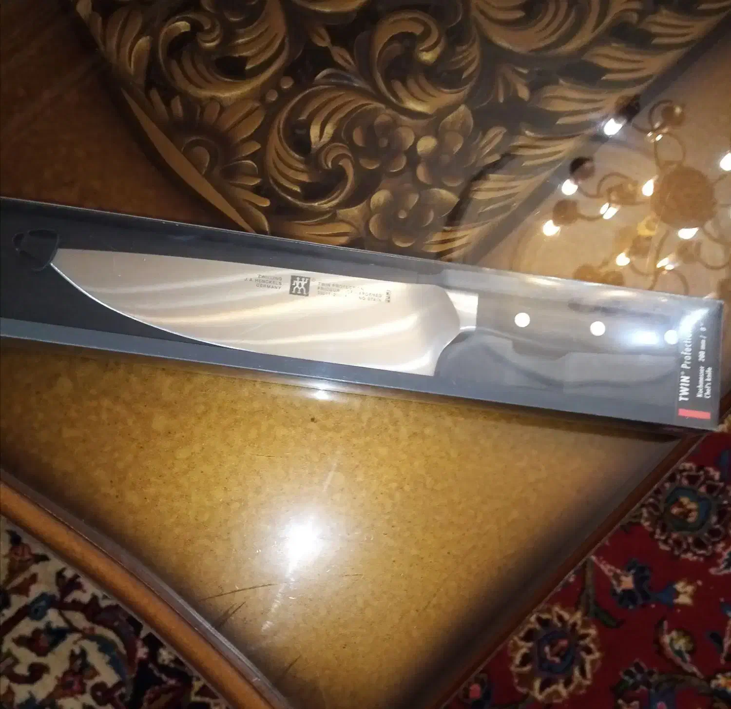 ست دو عددی چاقوی سرآشپز زولینگ(دوبچه) آلمان|ظروف پخت‌وپز|تهران, میرداماد|دیوار