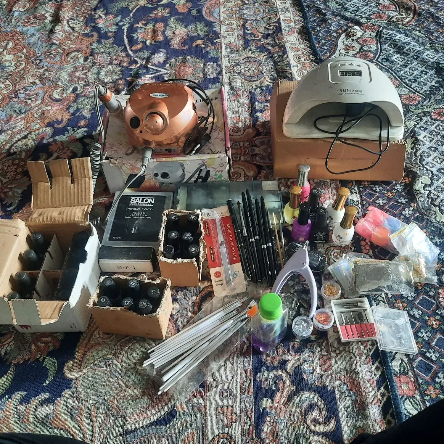 وسایل کاشت ناخن|آرایشی، بهداشتی، درمانی|خرم‌آباد, |دیوار