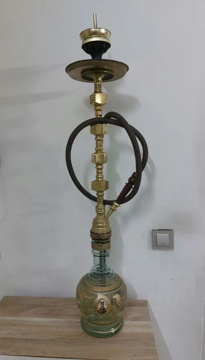 قلیان برنجی|کلکسیون و سرگرمی|کرج, مصباح|دیوار