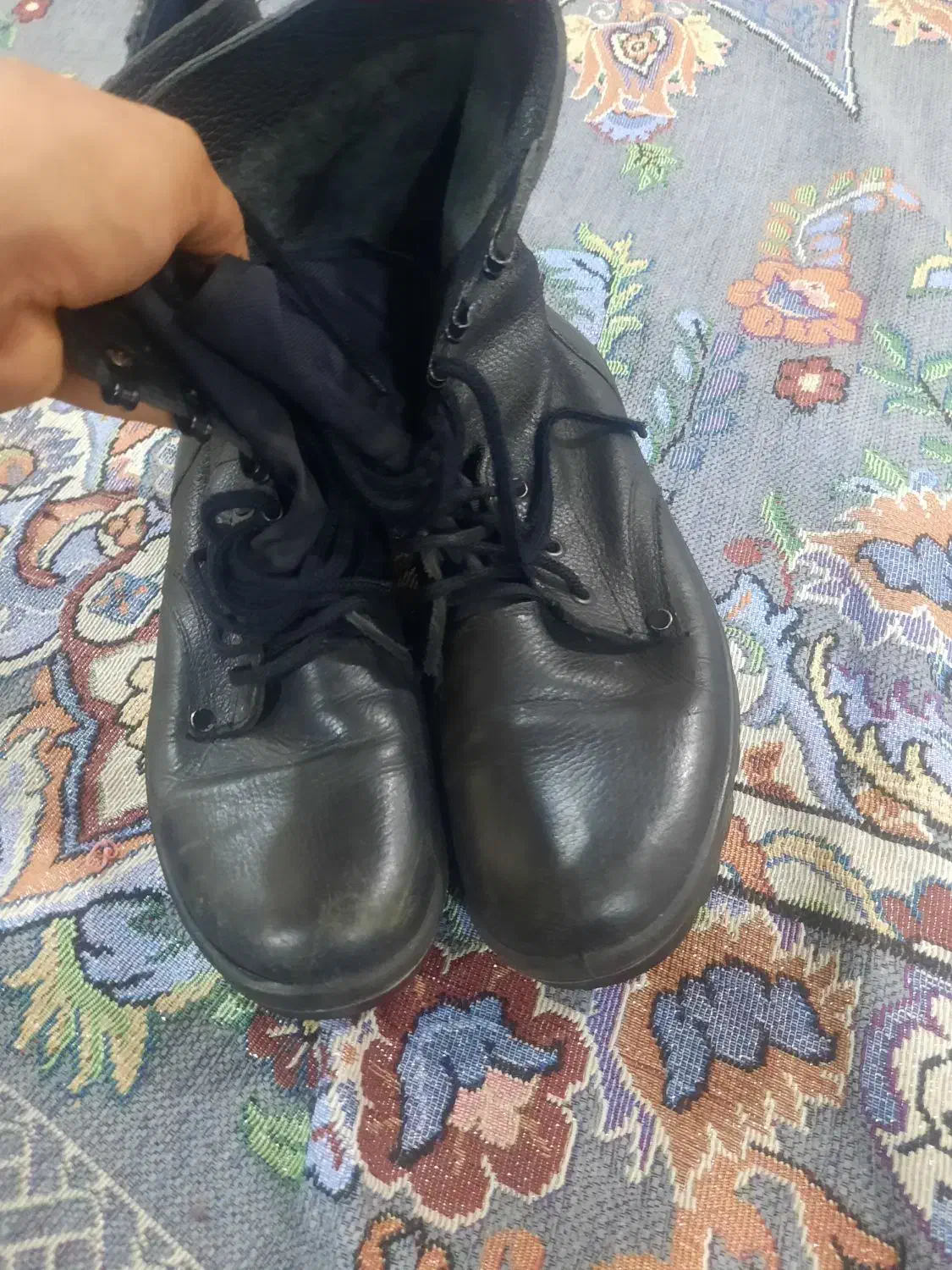 پوتین سربازی درحدنو|کیف، کفش، کمربند|سقز, |دیوار