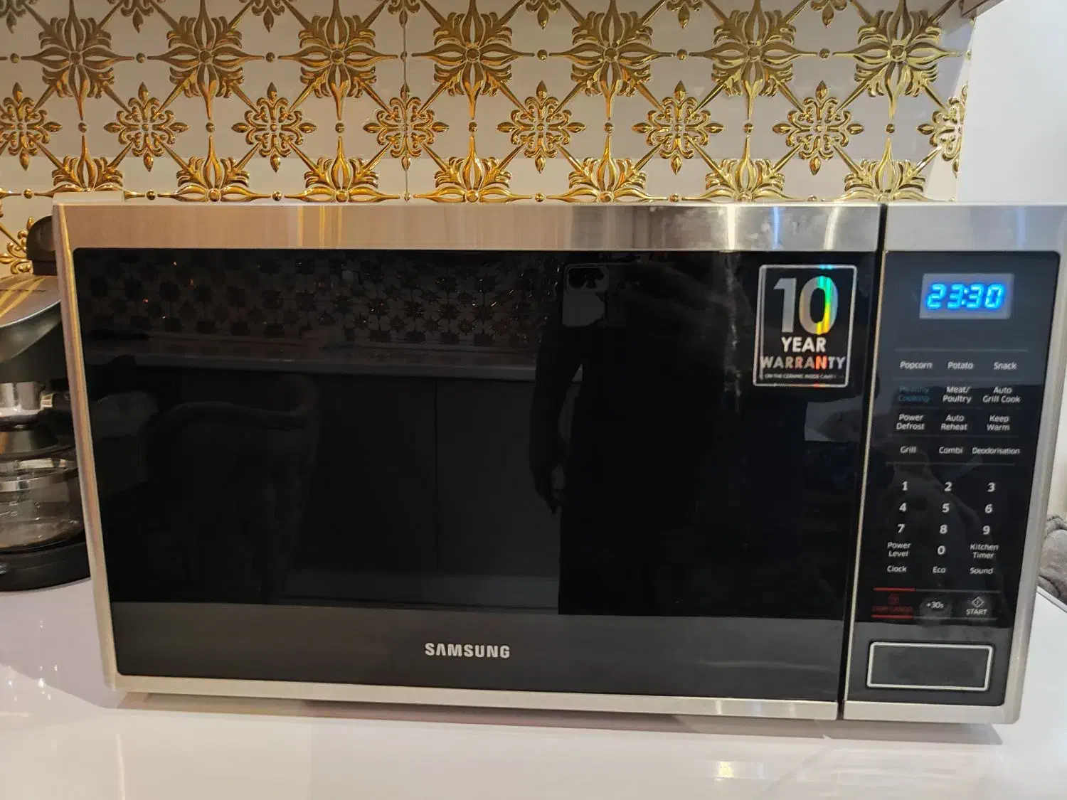 ماکروویو سامسونگ در حد|اجاق گاز و لوازم برقی پخت‌وپز|قرچک, زیبا شهر|دیوار