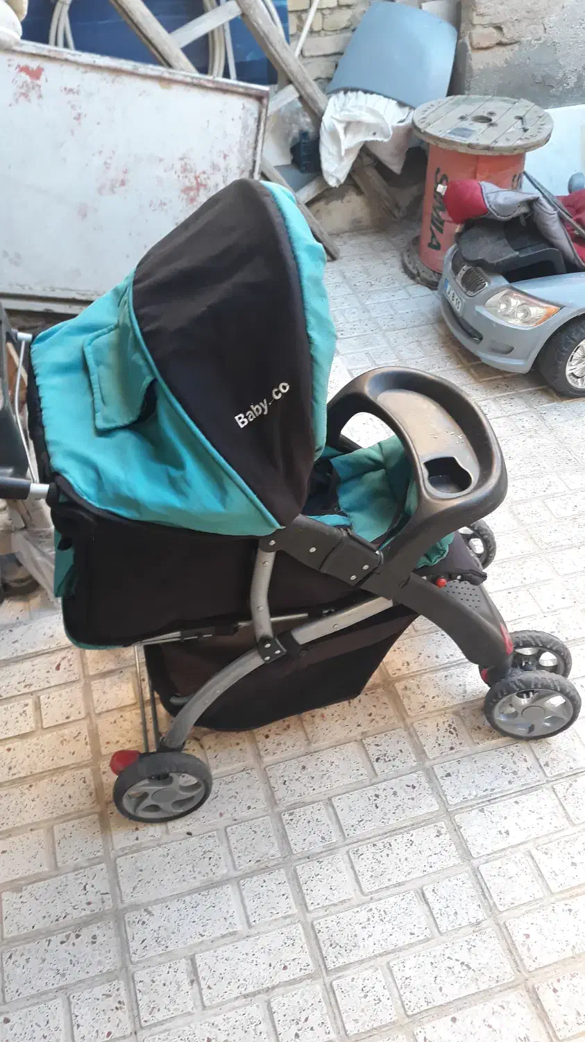 کالاسکه ی بچه اسان جم شو با کریر|کالسکه و لوازم جانبی|ملایر, |دیوار