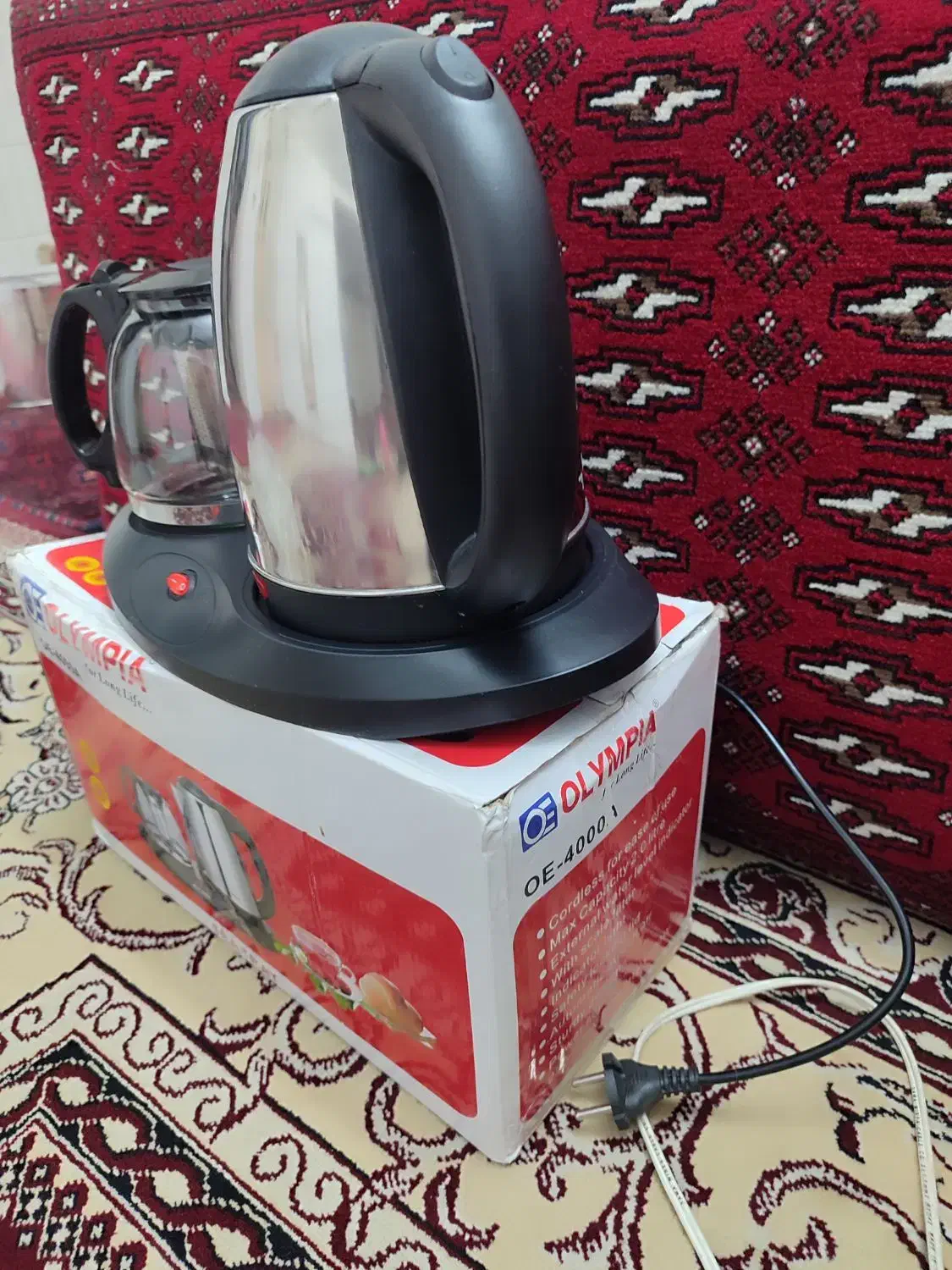 کتری قوری برقی|سماور، چایساز، قهوهساز|گنبد کاووس, |دیوار