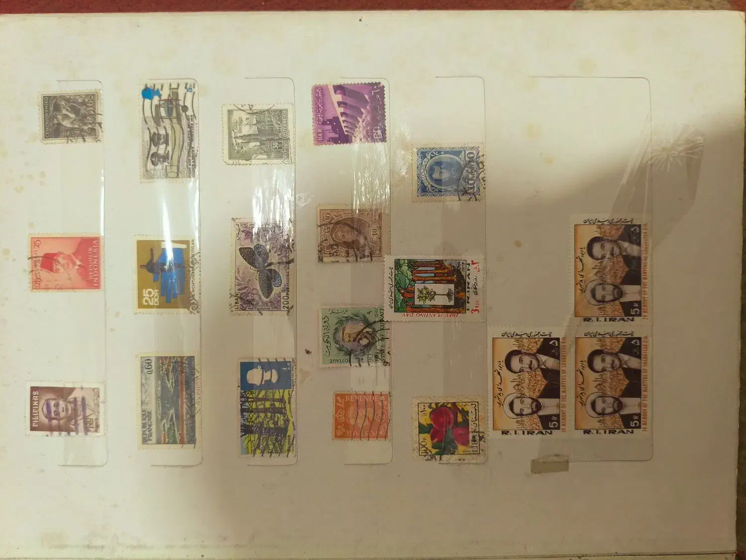 آلبوم کلکسیونی قدیمی تمبر|کلکسیون سکه، تمبر، اسکناس|شاهرود, |دیوار