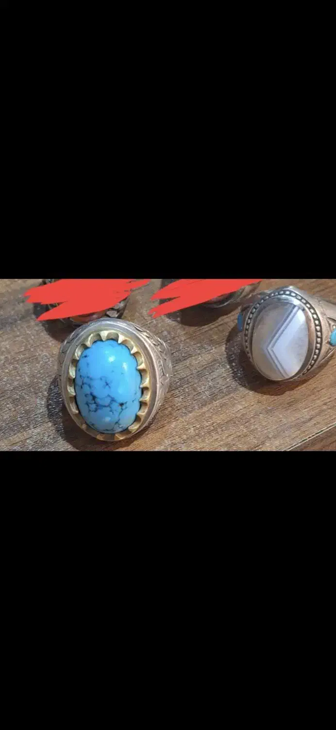 انگشتر فیروزه،  سلیمانی|جواهرات|سلمان‌شهر, |دیوار