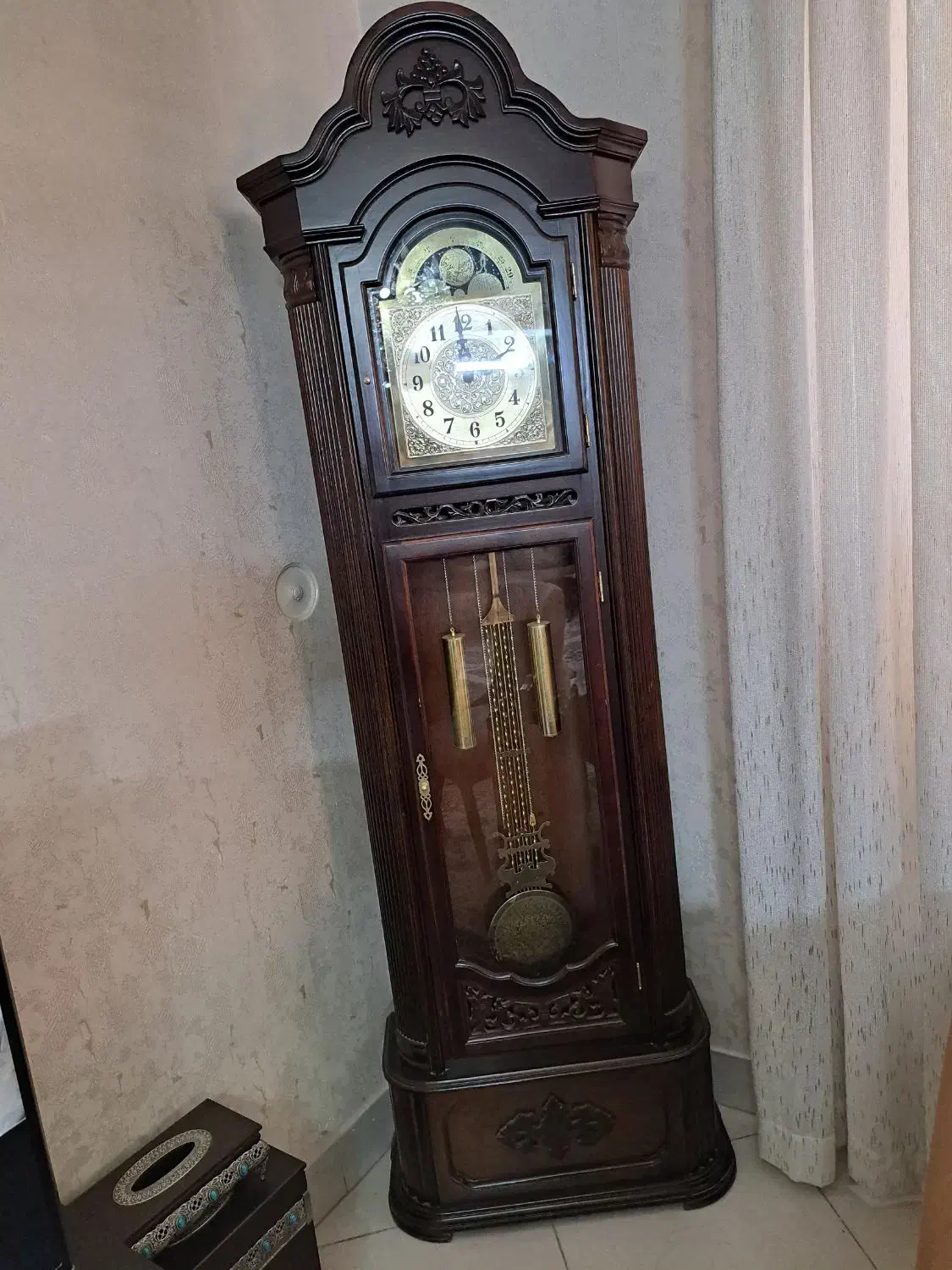 ساعت چوبی ایستاده|ساعت دیواری و تزئینی|ری, هاشم‌آباد|دیوار