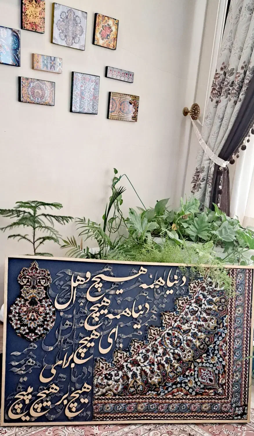تابلو فرش و کالیگرافی|تابلو فرش|تهران, ائمه اطهار|دیوار