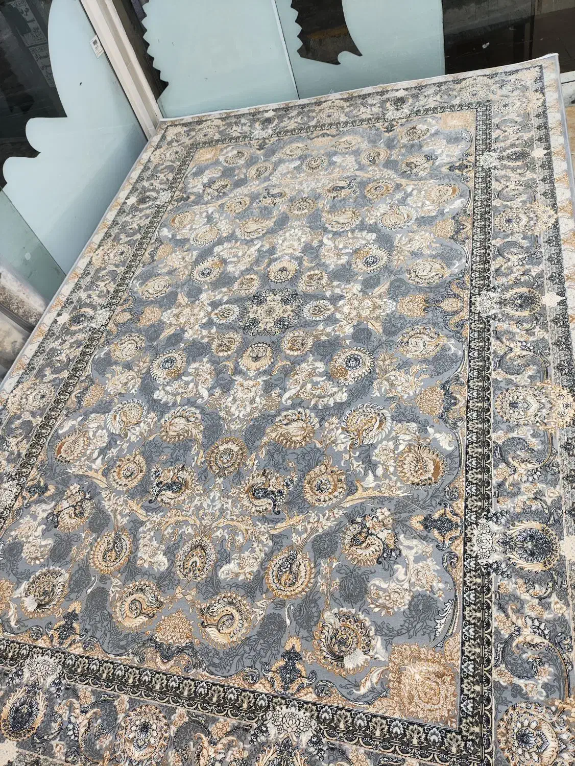 فرش کاشانه|فرش|مشکین‌دشت, |دیوار