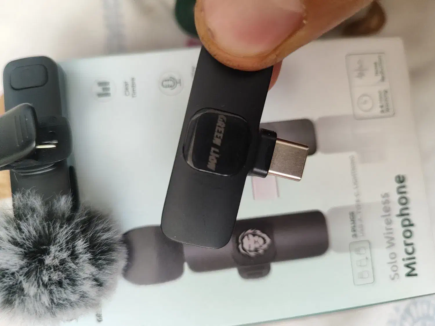 میکروفن یقه‌ای GREEN LION با سه پلاگ مختلف|لوازم جانبی موبایل و تبلت|اندیشه, اندیشه فاز ۳|دیوار