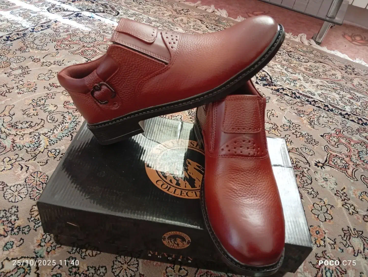 کفش چرم طبیعی|کیف، کفش، کمربند|زنجان, |دیوار