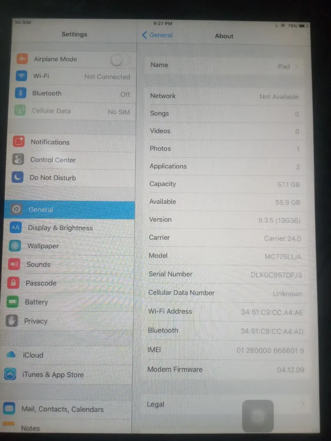 IPAD|تبلت|تهران, یافت‌آباد|دیوار
