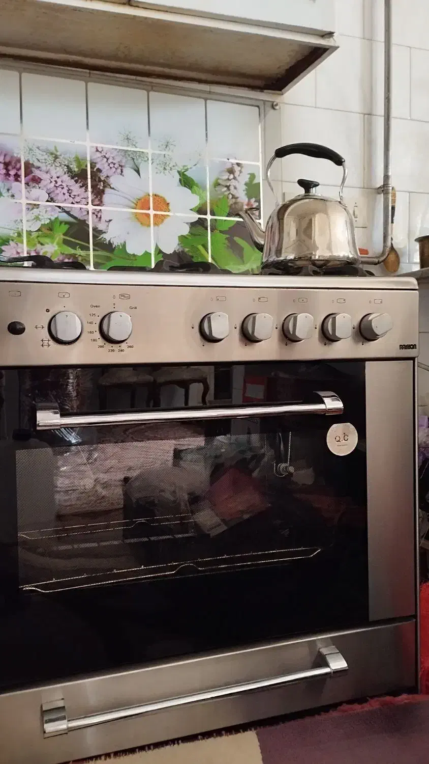 اجاق گاز فر تمام استیل|اجاق گاز و لوازم برقی پخت‌وپز|میانه, |دیوار