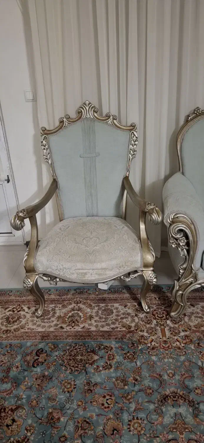 مبل نیمه سلطنتی|مبلمان خانگی و میز عسلی|قوچان, |دیوار