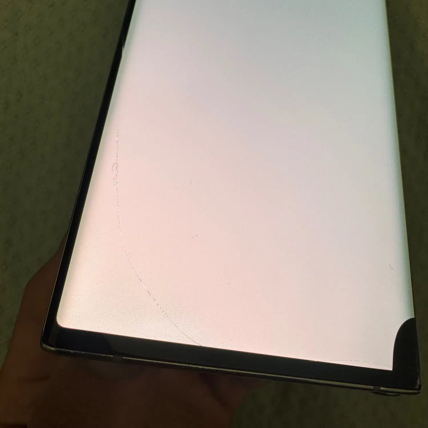 lcd نوت ده معمولی سامسونگ با فریم|موبایل|تهران, سوهانک|دیوار