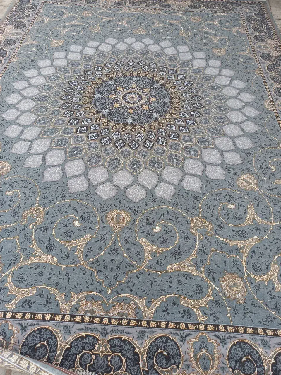 فرش|فرش|بوئین زهرا, |دیوار