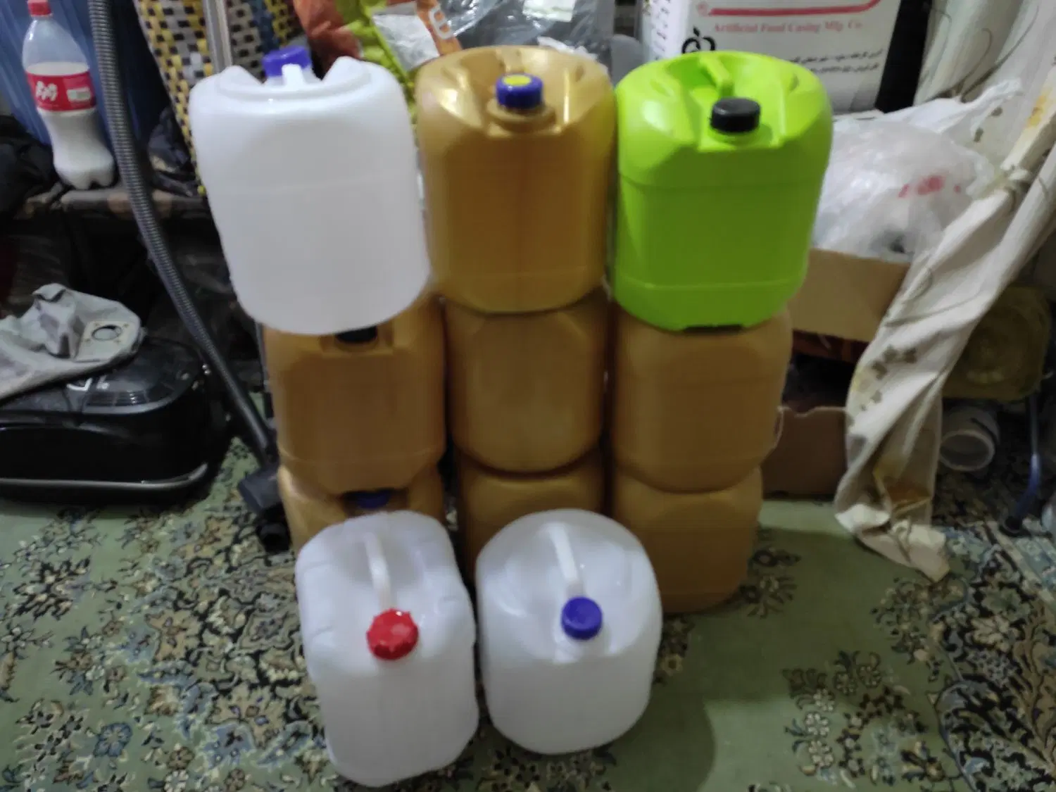 دبه|ظروف نگهدارنده، پلاستیکی، یک‌بارمصرف|قم, نخودی|دیوار