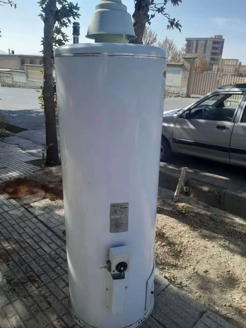 آبگرمکن قاینار خزر سالم ورق 4میل گالوانیزه گرم|آبگرمکن، پکیج، شوفاژ|ملایر, |دیوار