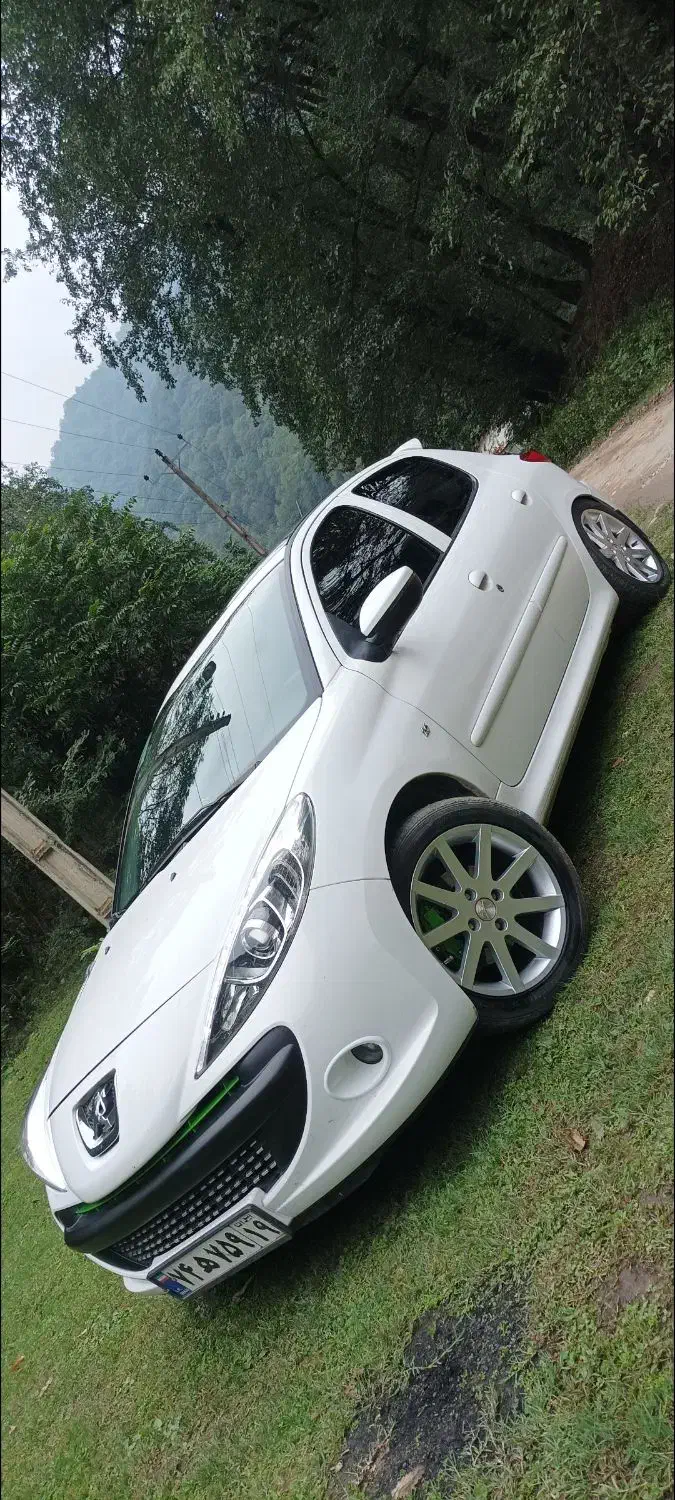 207 پانا (سقف شیشه )|خودرو سواری و وانت|بیستون, |دیوار