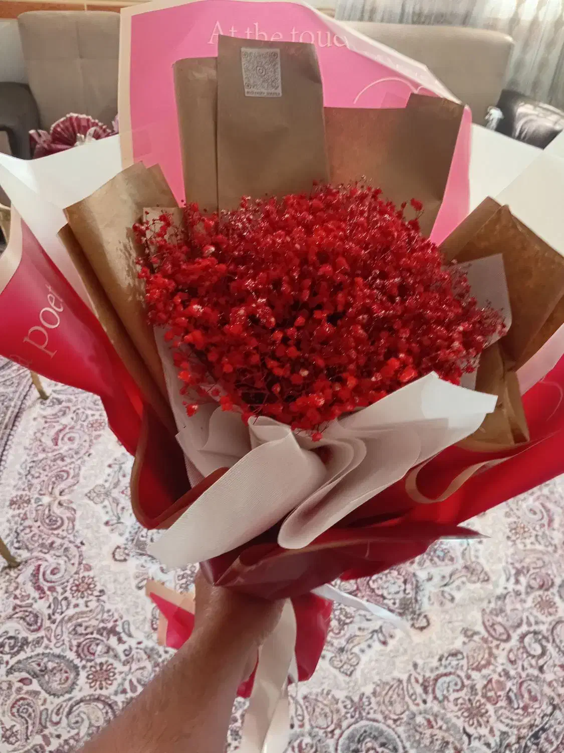 گل روز مادر ابیک|گل و گیاه طبیعی|آبیک, |دیوار