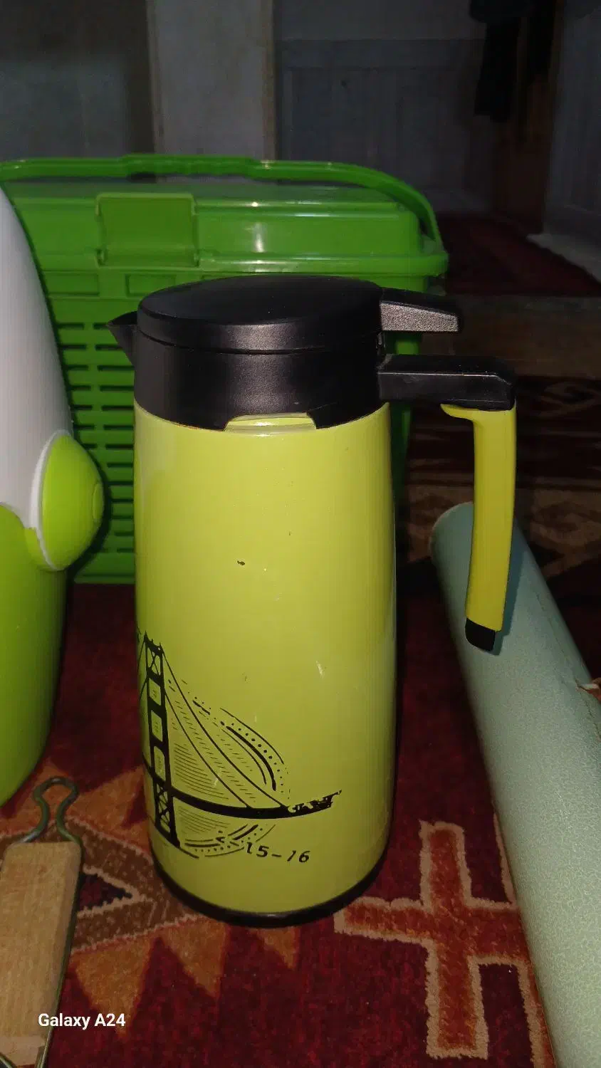 فلاکس کلمن سبد مسافرتی|قوری، کتری، قهوهساز دستی|سمیرم, |دیوار